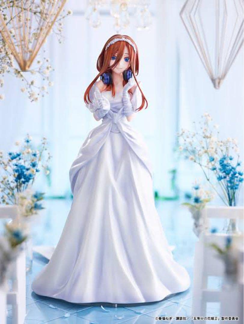 中野三玖　フィギュア　ウェディングver Amazon | 五 等 分 の 花 嫁∬ 中野三玖 ウェディングVer. 1/7