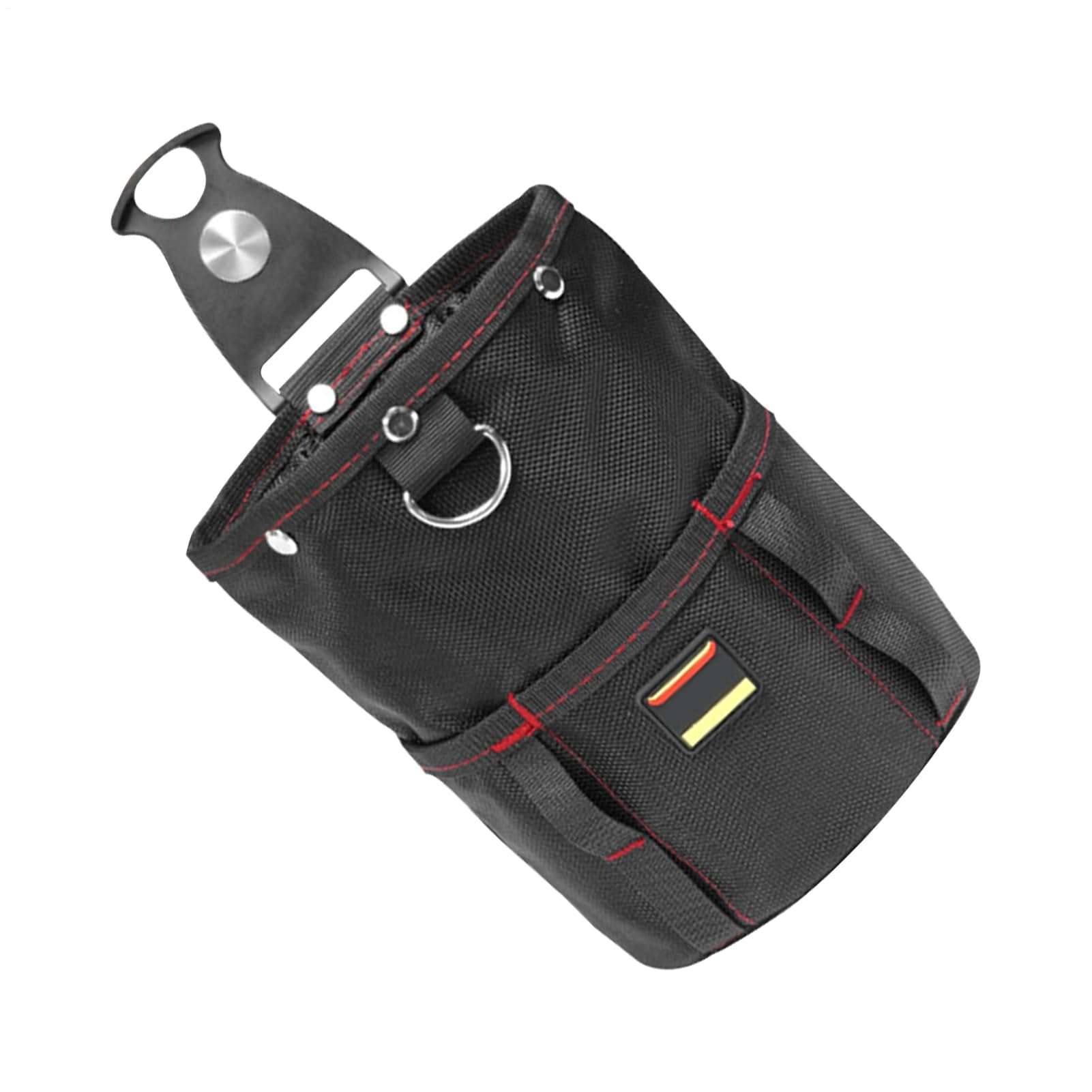 Sac banane à outils - Solution de rangement généreuse, poches à outils avec plusieurs poches, petit sac à outils en tissu Oxford avec clip de ceinture | Petit sac de rangement pour à mesurer