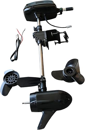 Miniatura 3 de Motor fuera de borda 48 V 8.0 HP 2200 W Tiller Control de motor de barco de control de motor eléctrico resistente sin escobillas Motor de arrastre