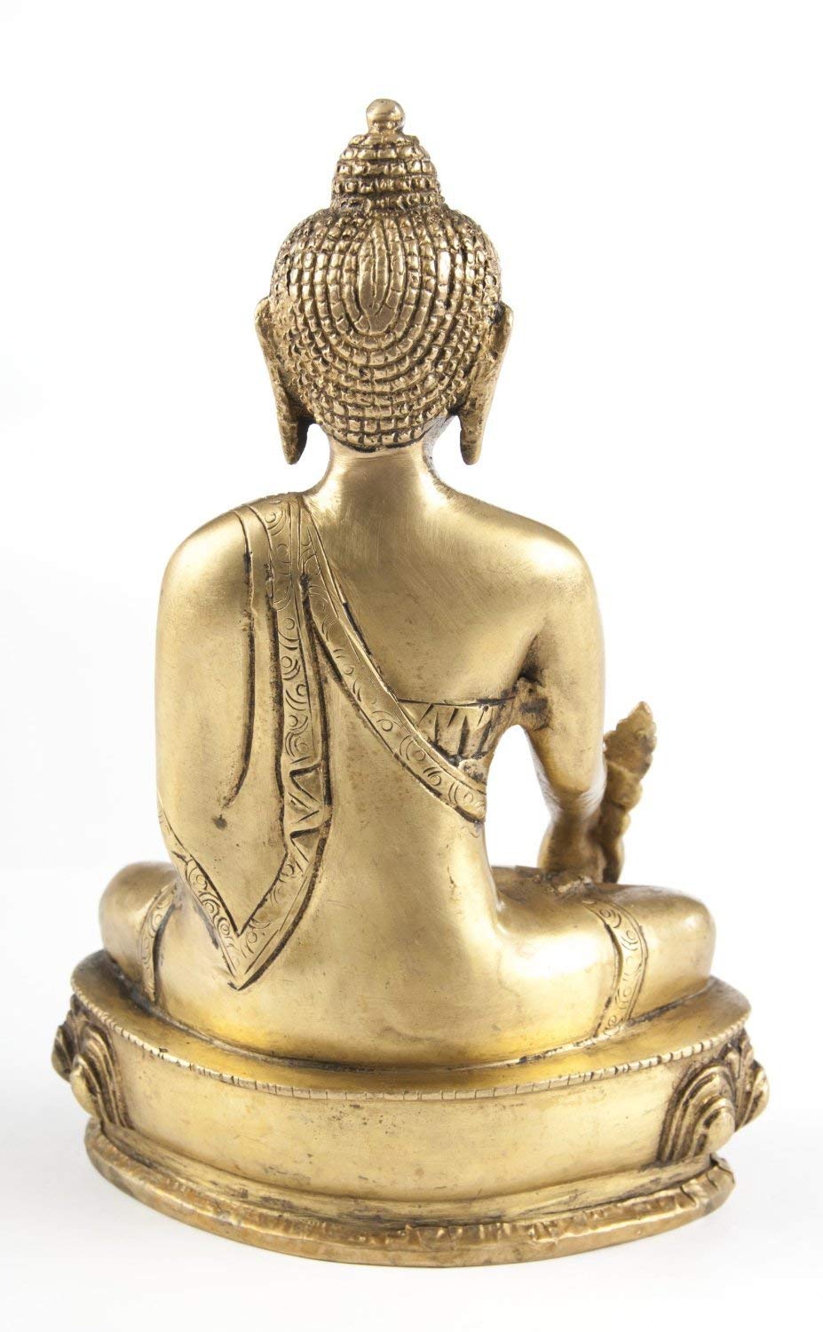 Berk FI-008 Statuen - Medizin-Buddha, Messing, Circa 20 cm