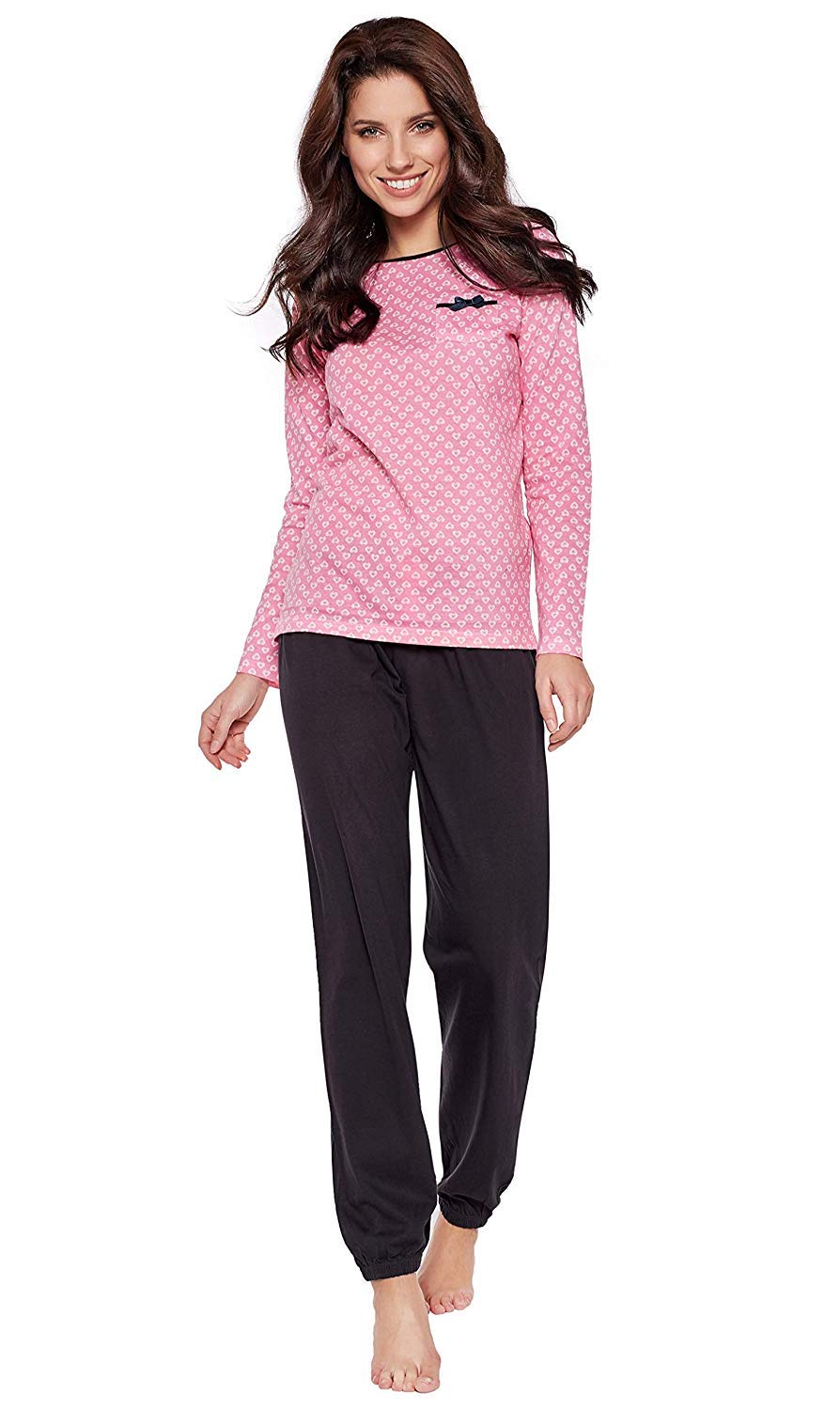 Moonline moderner und bequemer Damen Pyjama/Shorty, mit weicher Baumwolle, Verschiedene Modelle