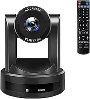 Câmera PTZ com zoom óptico HDMI SDI USB Webcam IP Live Streaming 1080P 60fps com suporte a PoE para serviços de igreja, adoração, educação e videoconferência (HDMI/SDI/USB/IP 20X)