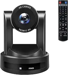Câmera PTZ com zoom óptico HDMI SDI USB Webcam IP Live Streaming 1080P 60fps com suporte a PoE para serviços de igreja, adoração, educação e videoconferência (HDMI/SDI/USB/IP 20X)