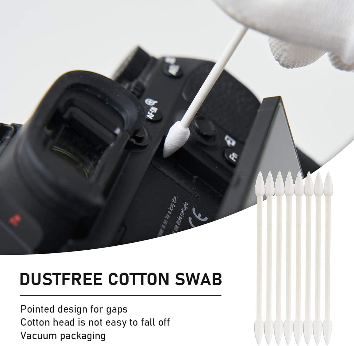 VSGO Optical Cleaning Kit: Precision Swabs for Electronics