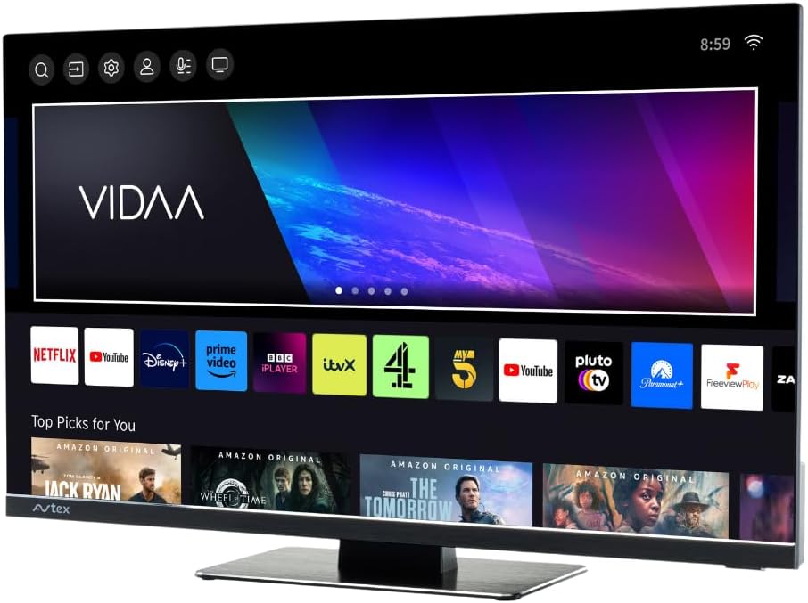 Avtex AV215TS 21.5" Full HD Smart TV for Caravans, Motorhomes, Campers & Marine