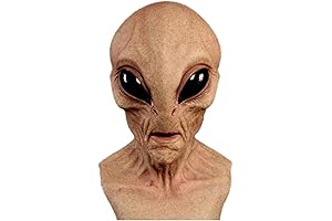 Halloween Alien Mask Scary Latex Mask Full Head Mask for Halloween Costume...