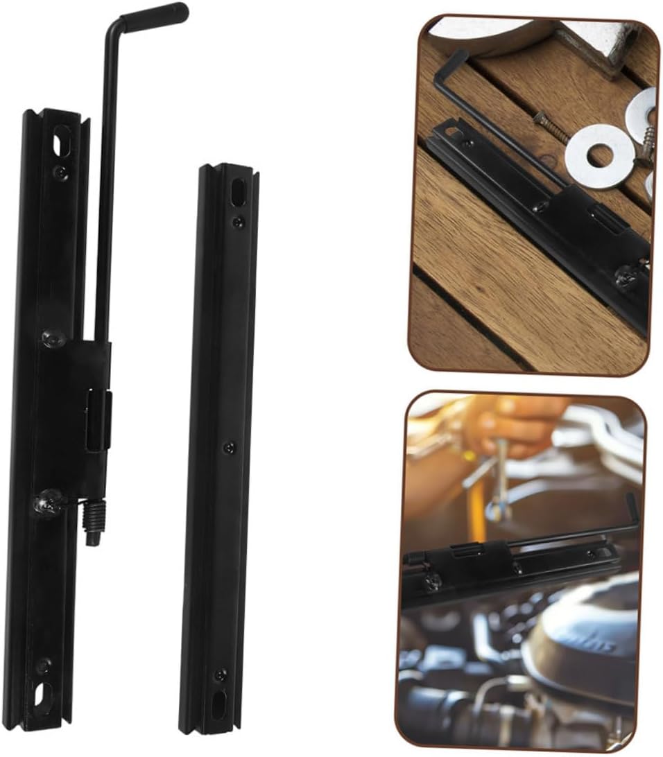 2pairs Seat Slider Tracks Kit Seat Mounting Rail for Car Installation Fit