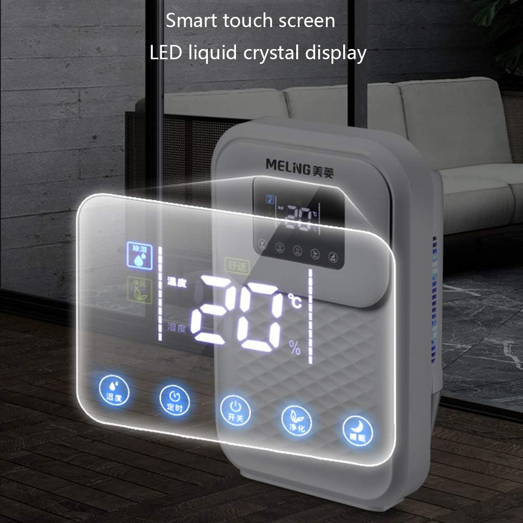 Dehumidifiers with Digital Humidity Display Sleep Mode Clothes Drying Remote Control-Ideal Humidity and Condensation