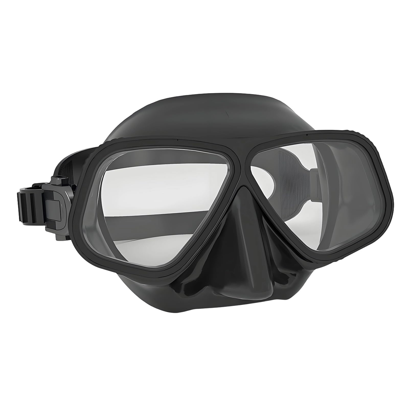 Gafas de natación impermeables con revestimiento de lente de buceo para jóvenes y adultos, sellado cómodo, equipo deportivo, revestimiento protector deportivo, cómodo sellado, diadema ajustable