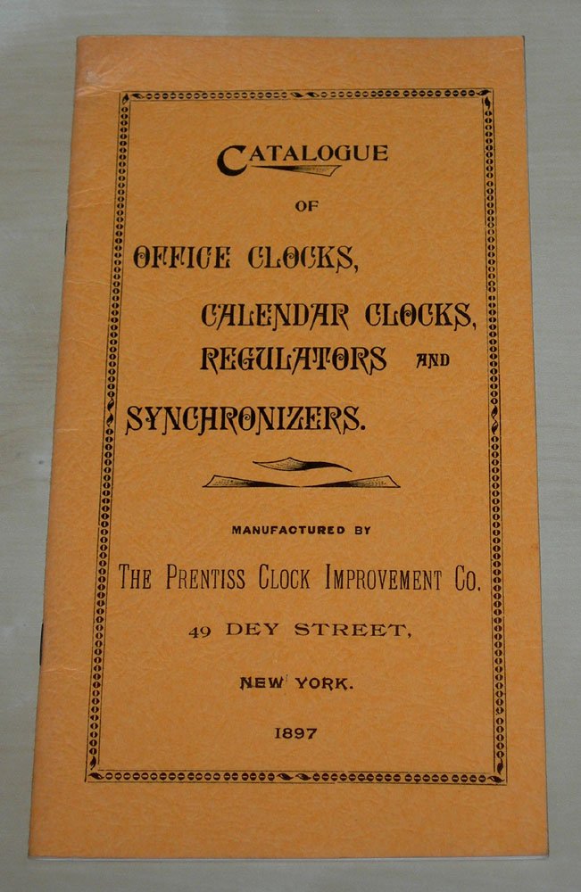 Catalogue of Office Clocks, Calendar Clocks, Regulators and Synchronizers (Reprint Edition)