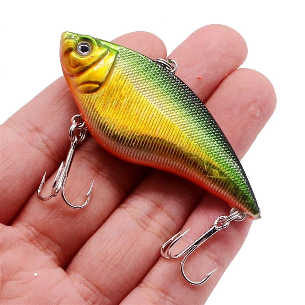 Soft Fishing Köder, Fishing Sinking Lure 1 Stück Kunststoff VIB Angelköder 7 cm 16 G Harter Wobbler Kunstköder 13 Farben Peche Bass Hecht Trolling Pesca Angelgerät