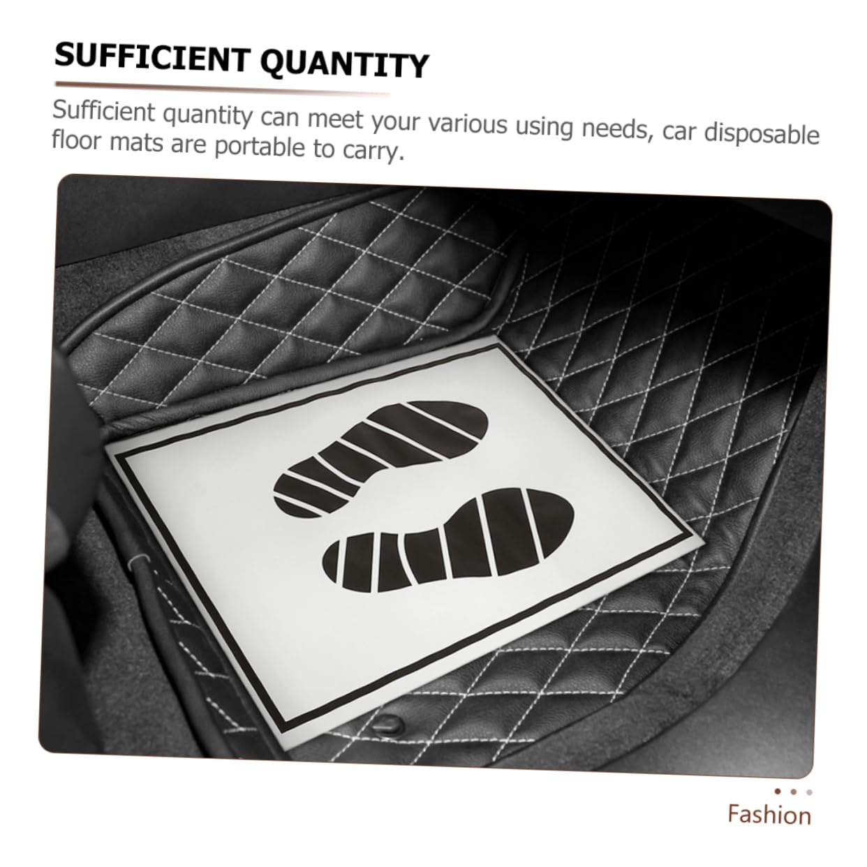 Zerodeko 30pcs Disposable Paper Floor Mats for Cars Protective Vehicle Foot Pads Auto Floor Protection for Vehicles — view 9