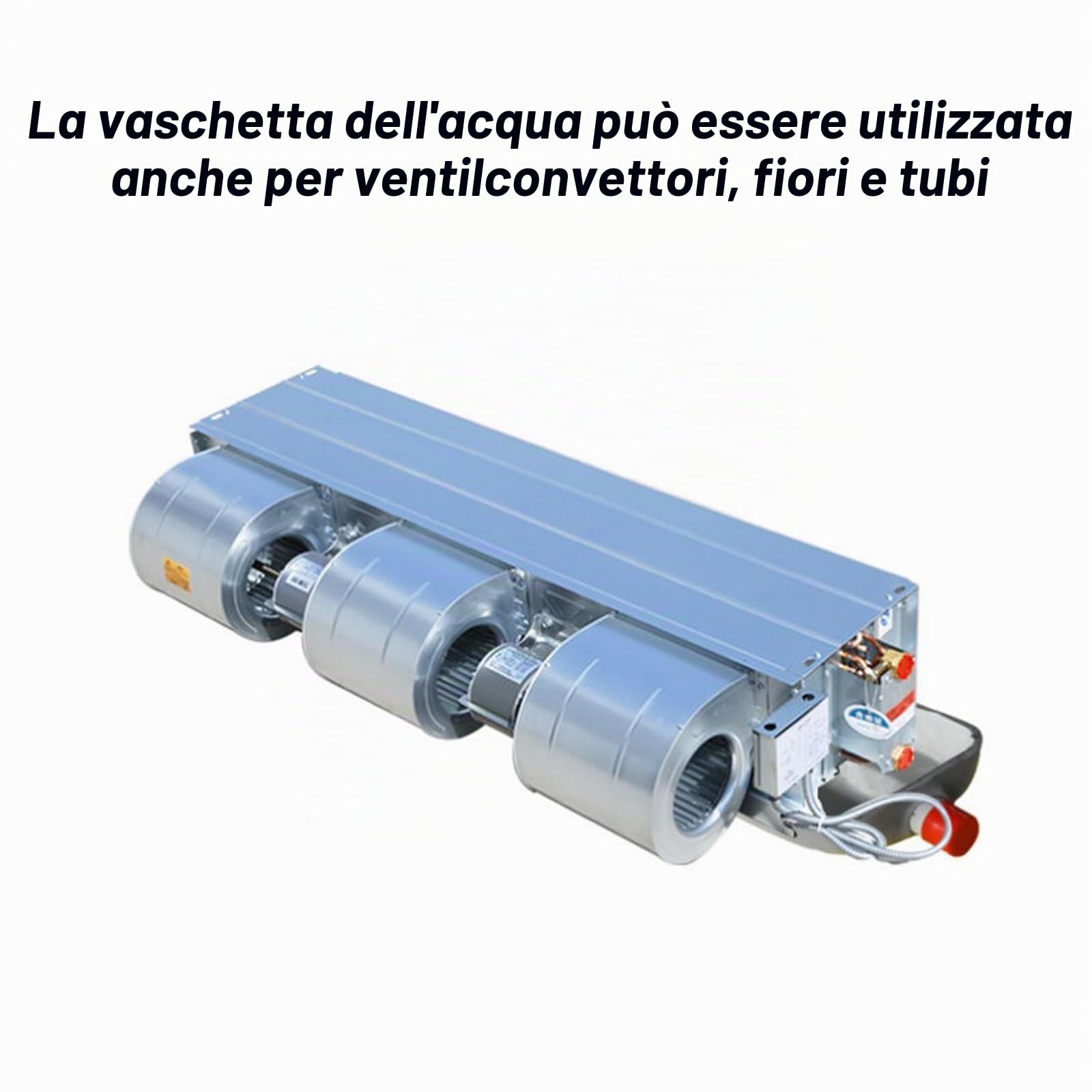 Vaschetta Condensa Condizionatore per D'aria Zincata, Raccogli Acqua Condizionatore, Vaschetta di Raccolta Dell'aria Condizionata(72x12x3cm/28x5x1in)