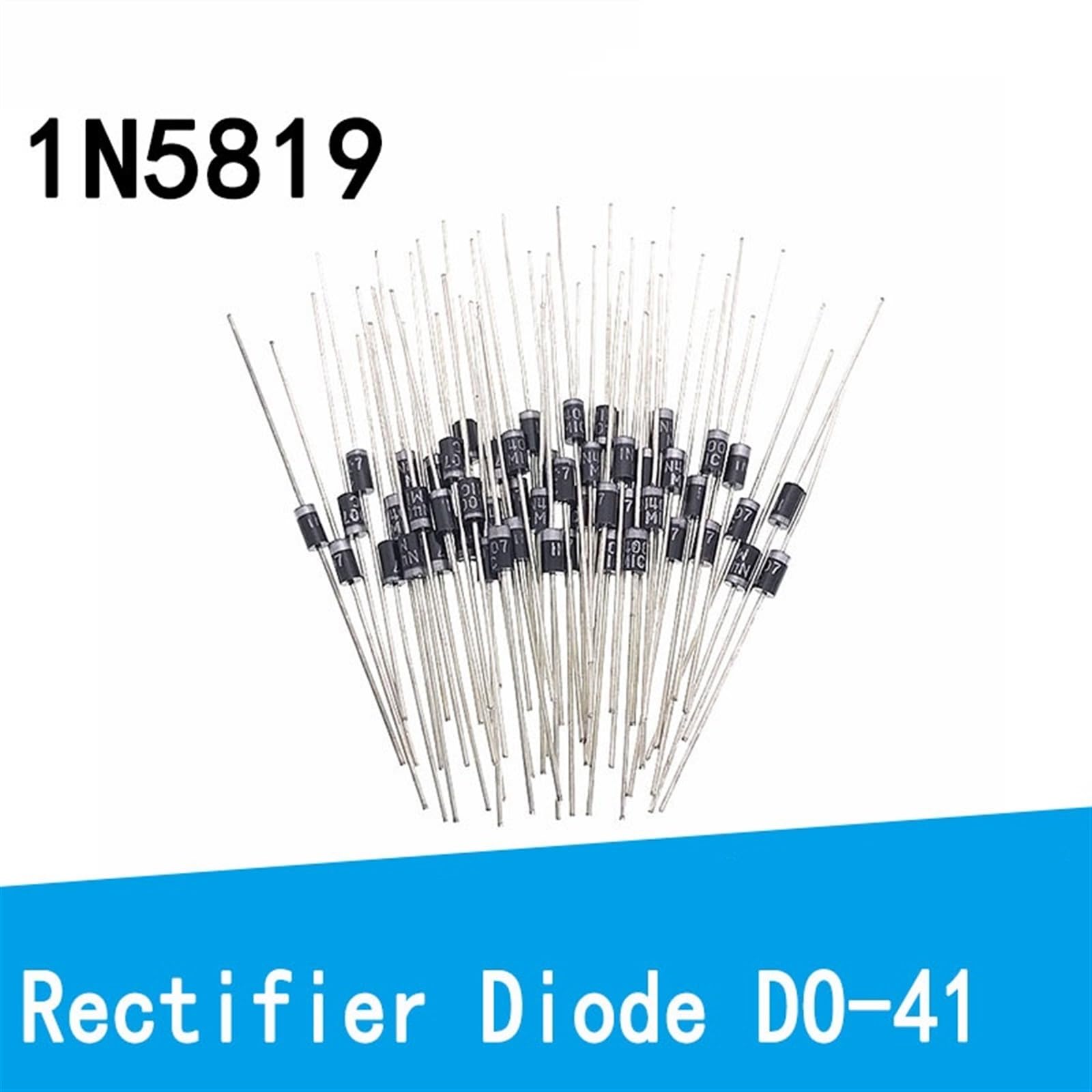 Amazon.com: WUZDPRCJ 100PCS/LOT 1N5819 IN5819 5819 N5819 1A 40V