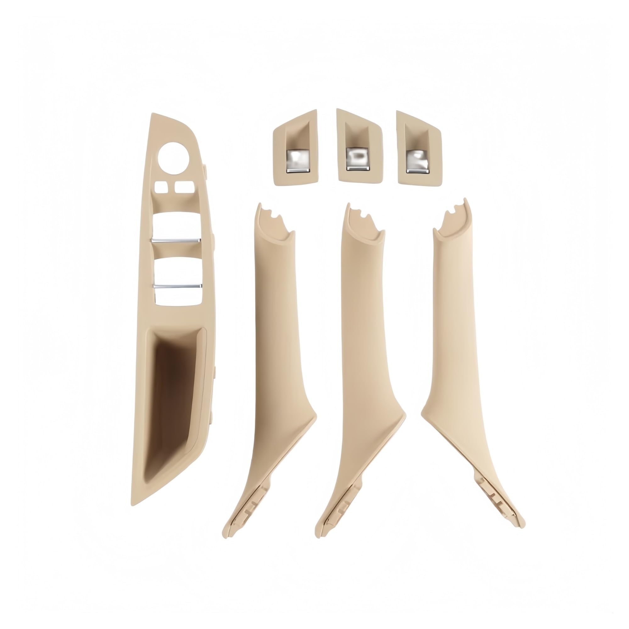 Interruptor de ventana BMW F10 roto: soluciona el desgaste de tu botonera de conductor beige