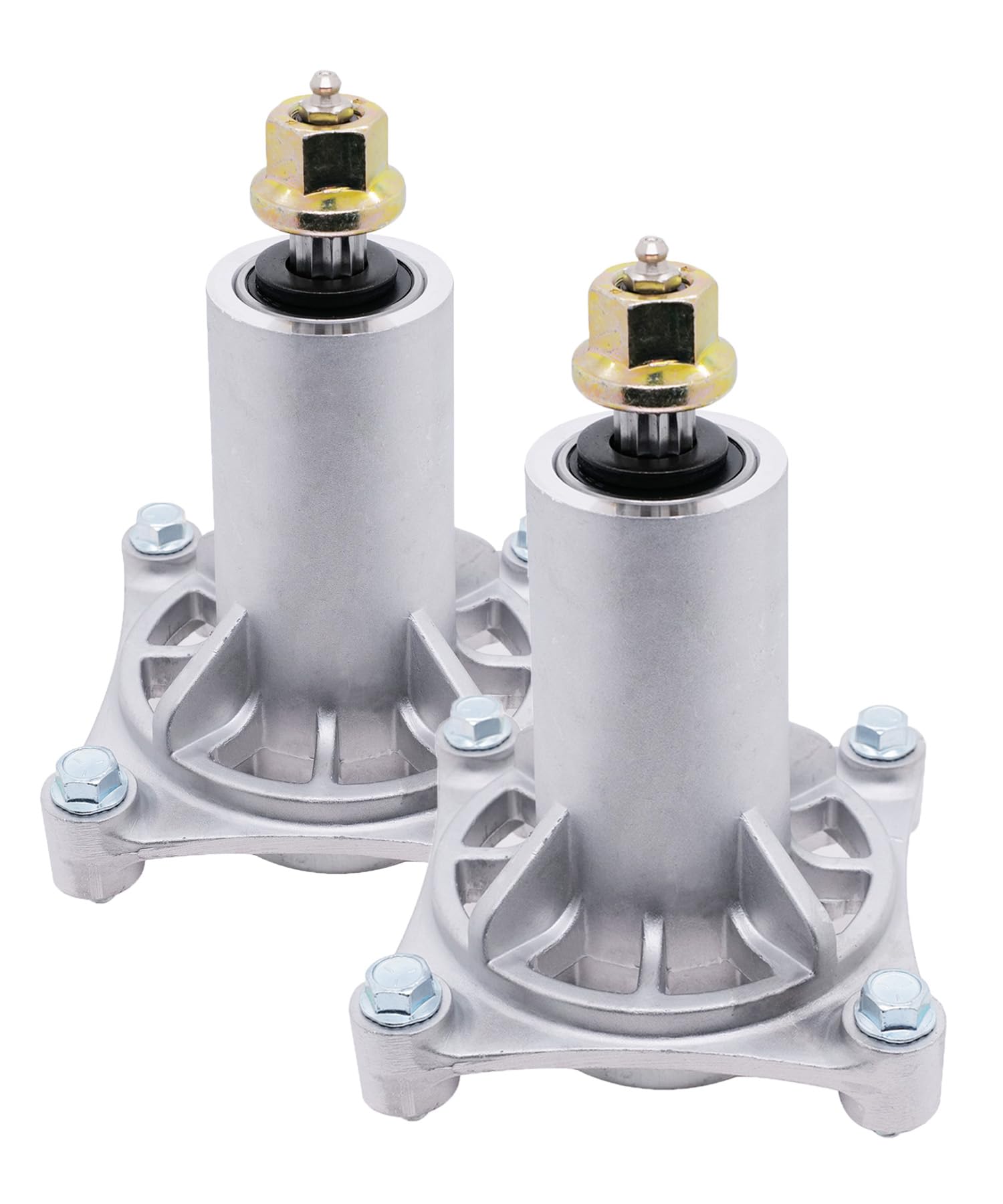 2 piezas de husillo para cortacésped AYP 187292 Dixon 532192870 Husqvarna 532192870 532187292 532187281 539112057 587125401 587820303030 1 Ariens 2 1546238 por 4 pernos roscados Zerk