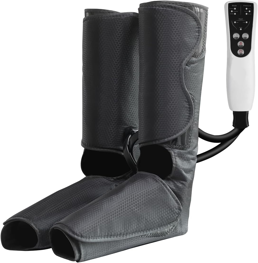 LINGTENG Foot Air Compression Massager for Circulation and Pain Relief, Foot