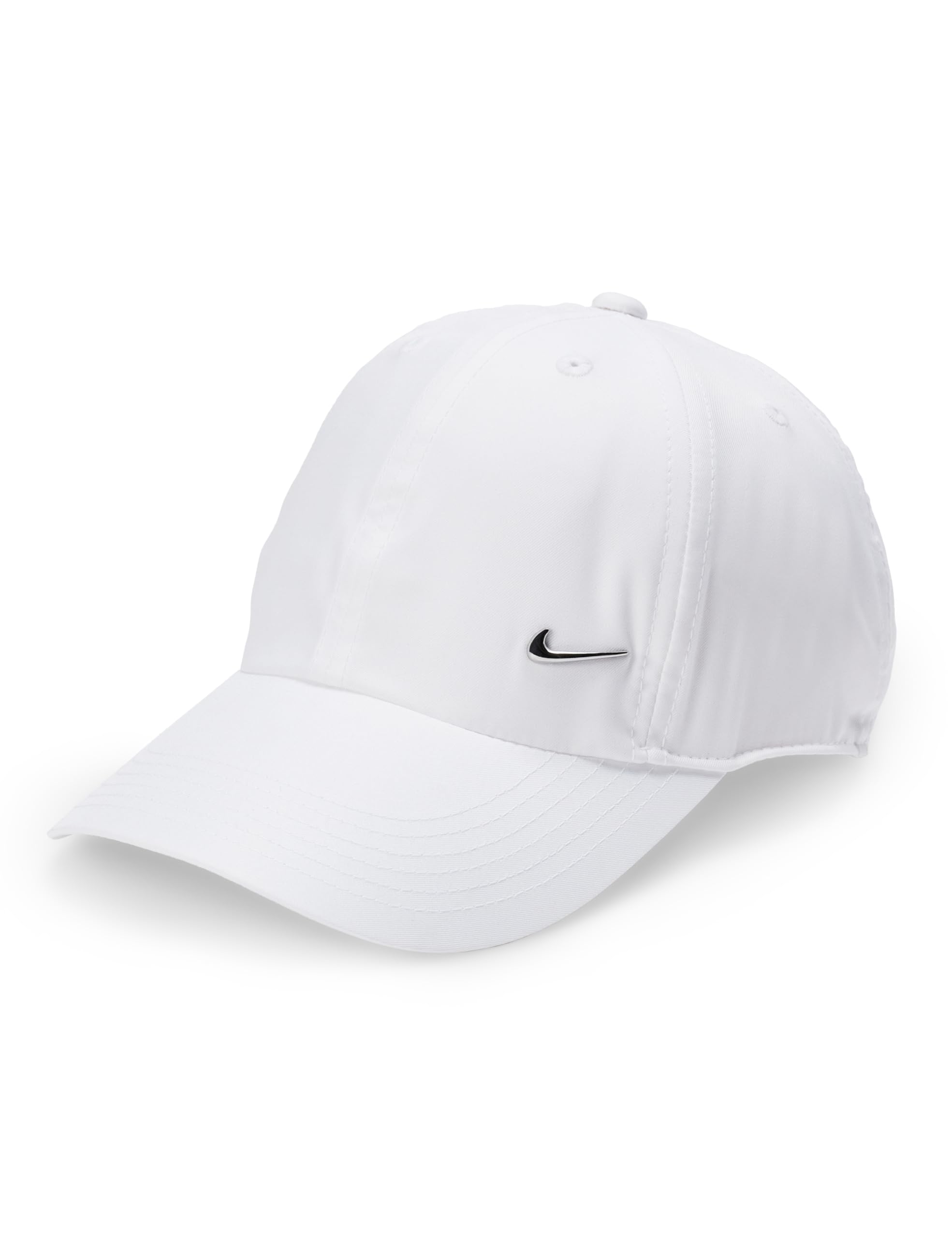 NIKE FB5064-100 K NK DF Club Cap US CB MTSWSH Hat Unisex kids White Size 1SIZE