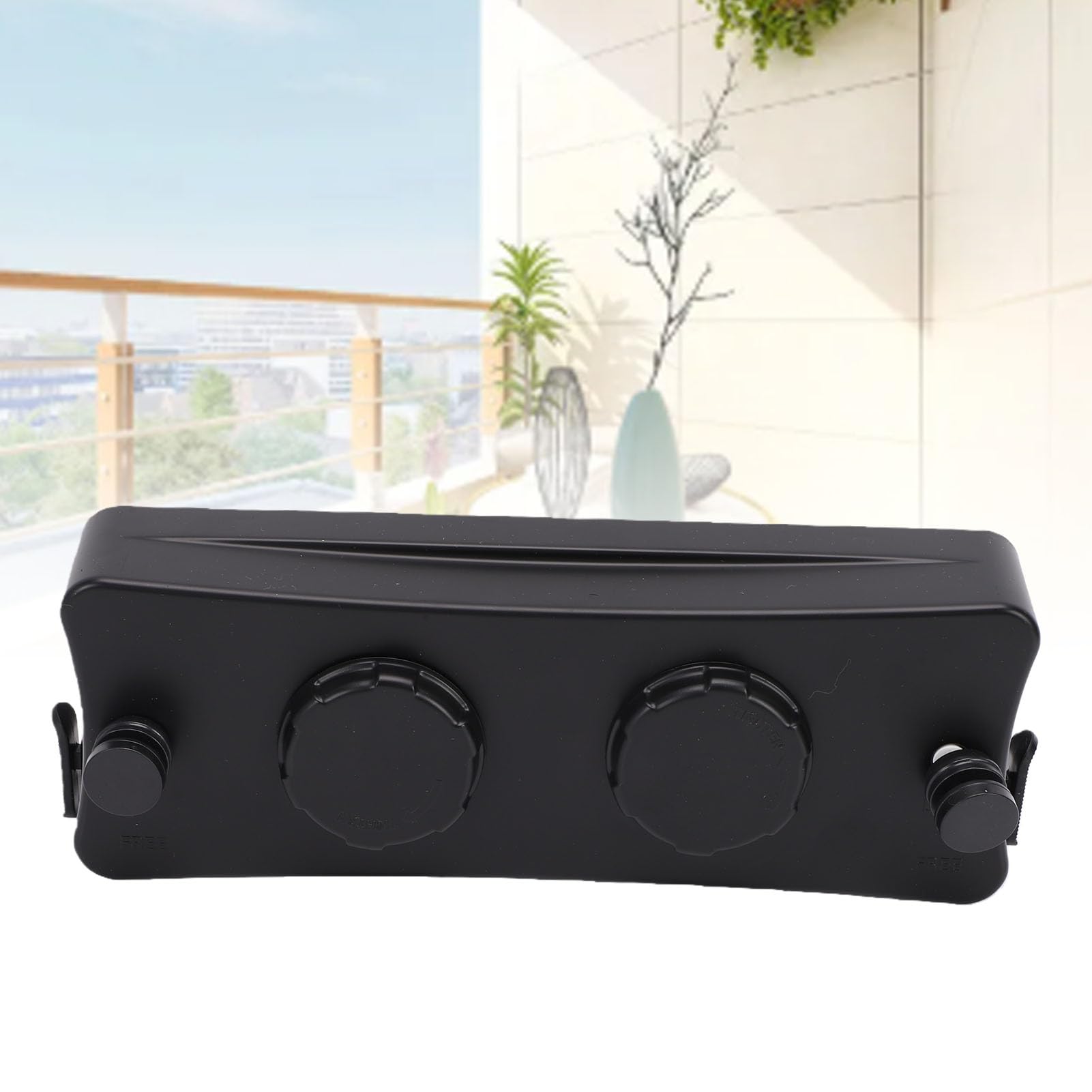 Generic Stendibiancheria Retrattile in Acciaio Inossidabile Antiruggine con Filo da 5,1 M per Bucato da Balcone per Interni Ed Esterni, Carico di 20 Kg [Design salvaspazio] [Balcone, esterno] Acciaio