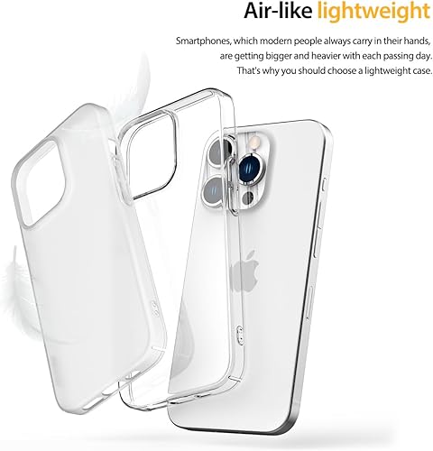 Miniatura 7 de araree Nukin - Funda diseñada para iPhone 15 Pro, cubierta delgada de policarbonato duro antiarañazos, antiamarillamiento, a prueba de golpes,