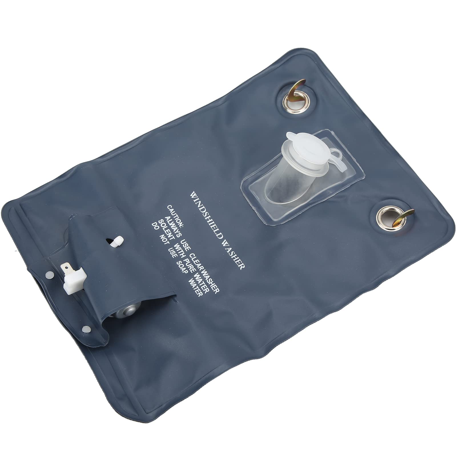 Qqmora Kit flacone Serbatoio Liquido lavavetri, Pratica Pratica Pompa lavavetri Parabrezza per Auto Stabile affidabile per Officina riparazioni per Garage per Auto 12V