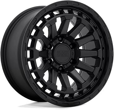 Black Rhino Raid 17x8.5 5x4.5" -18mm Matte Black Wheel Rim 17" Inch 1785RAD-85114M71
