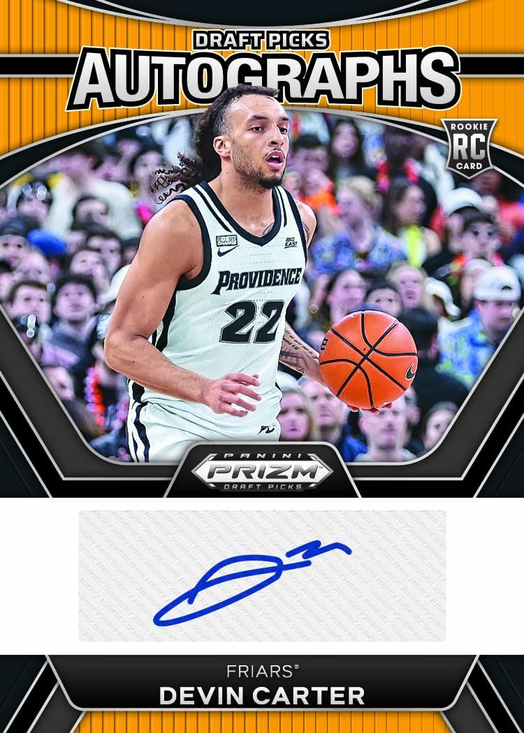 Panini Prizm 2024 Draft Picks Collegiate Basketball Boîte de cartes à collectionner (Hobby) (4 autographes)