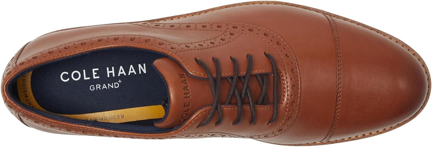 Cole Haan Mens Flexgrand+ Cap Toe Oxfords - Image 6