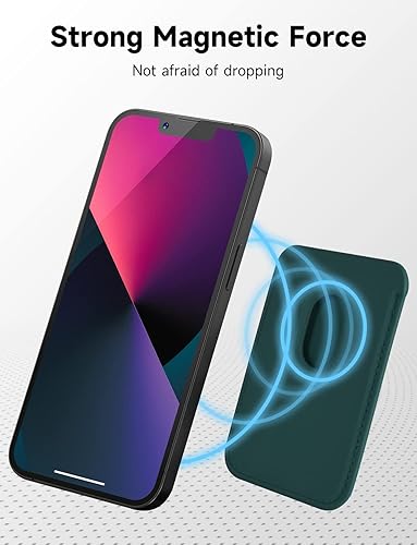 Miniatura 25 de Soporte magnético para tarjetas con MagSafe para iPhone 15 Pro Max/15 Pro/15 Plus/15 Plus, para iPhone 14 Pro Max/14 Plus/14 Pro/14, para iPhone 13