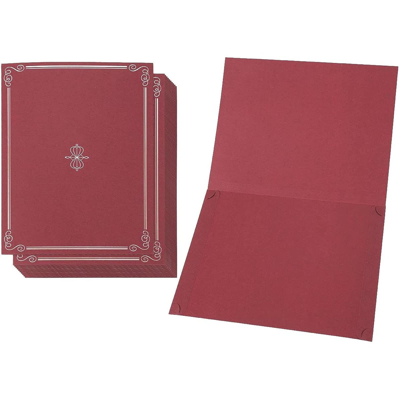 Buy 12 Pack Diploma Cover Holders for LetterSized Award Certificate