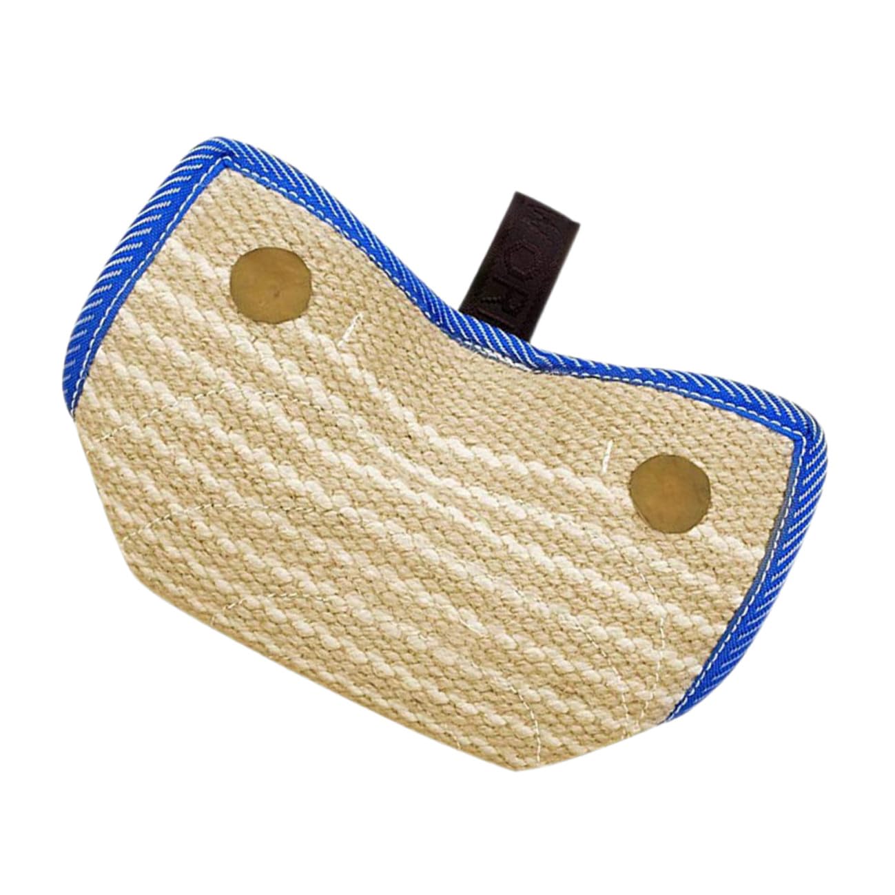 Jute résistant de qualité supérieure pour ce coussin mordeur de chien