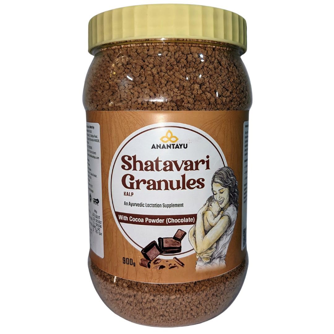Shatavari Kalpa Granuals (With Cocoa Powder - Chocolate Flavour) | Ayurvedic Lactation Supplement (900gms)