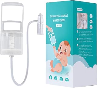 Aspirador Nasal Para Bebés | Extraedor De Mocos - Herramienta Manual De Succión Para Aliviar La Congestión Nasal En Niños Pequeños Y Bebés Con Mocos
