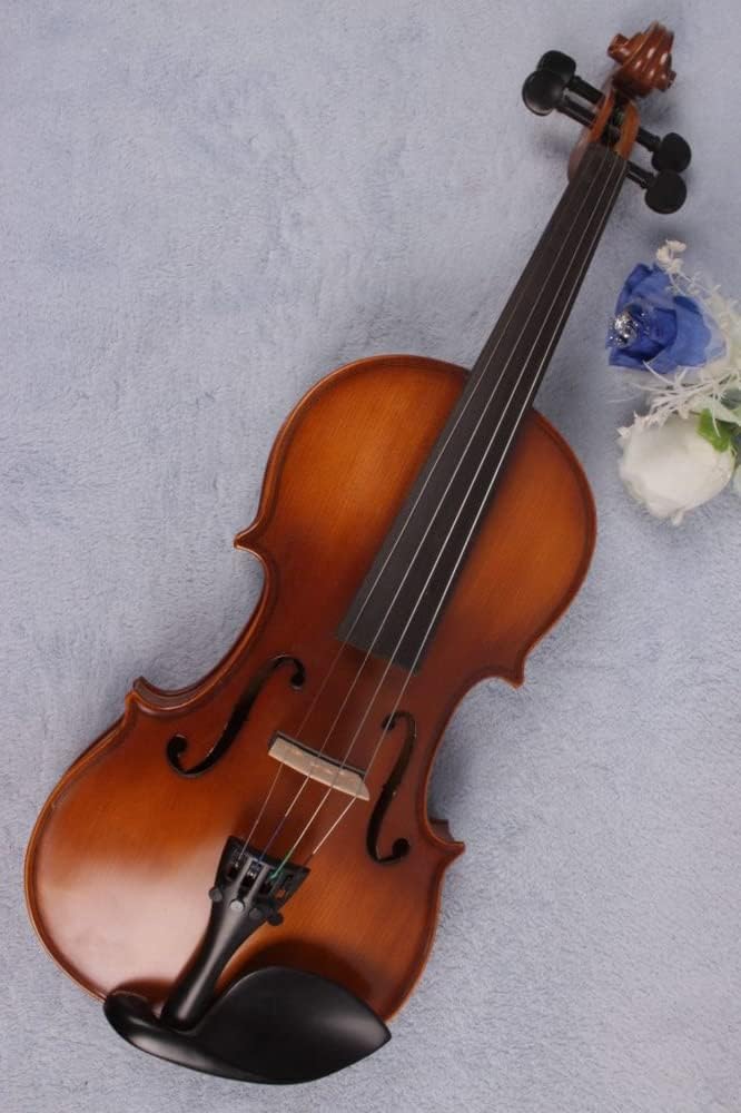 ModouString Electric Violin 4/4 full size Maple Spruce ebony 4 String Left hand 1/4 inch Jack cable Ebony Violin Parts