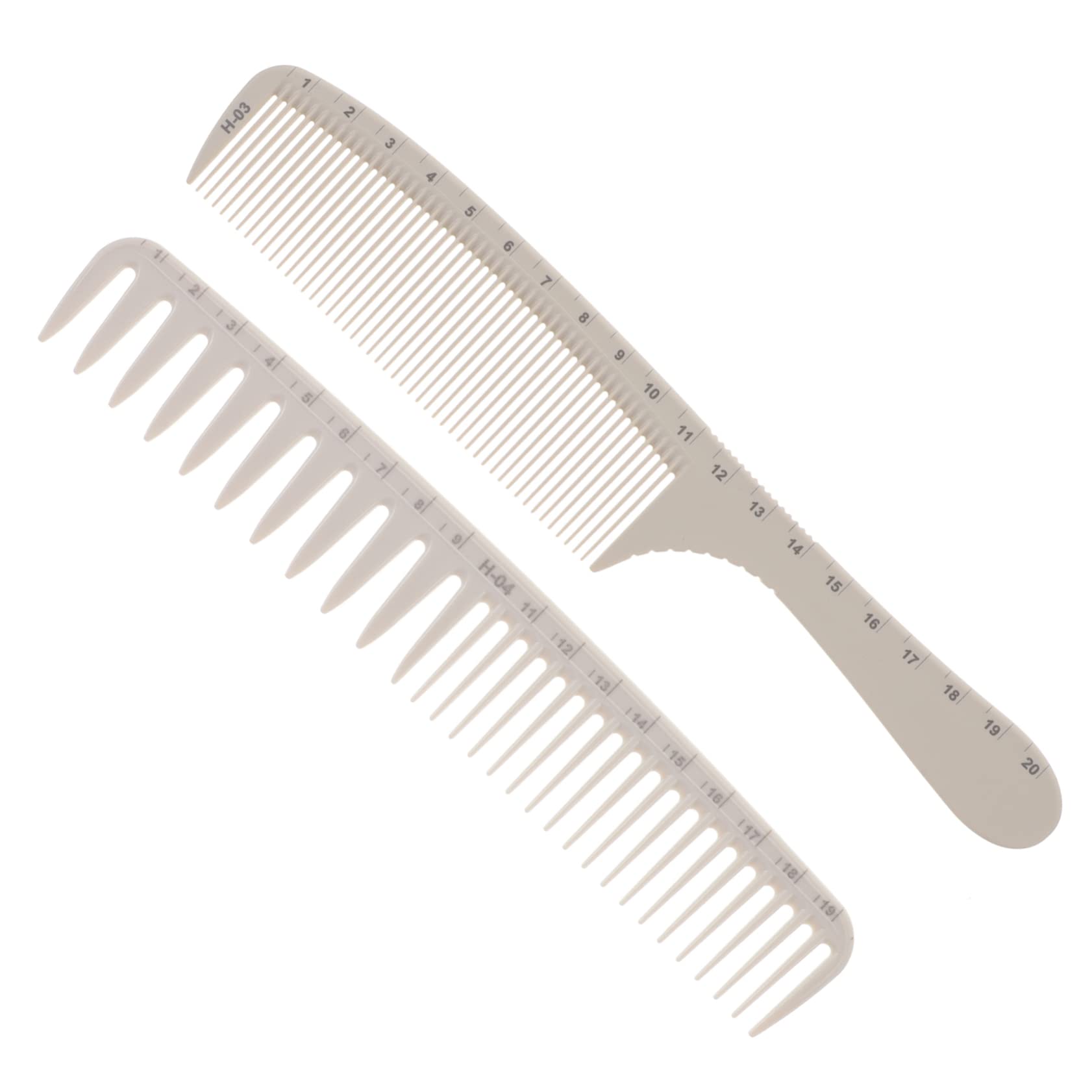 FOMIYES 10stücke Haarschneidekämme Mit Maßstab Professionelle Friseurkämme Für Haarschnitt Und Styling Leicht Und Ergonomisch Für Friseursalons Und Heimgebrauch