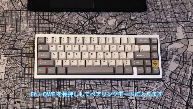 Amazon | WOBKEY ZEN 65 メカニカルキーボード 3WAY接続 クイック