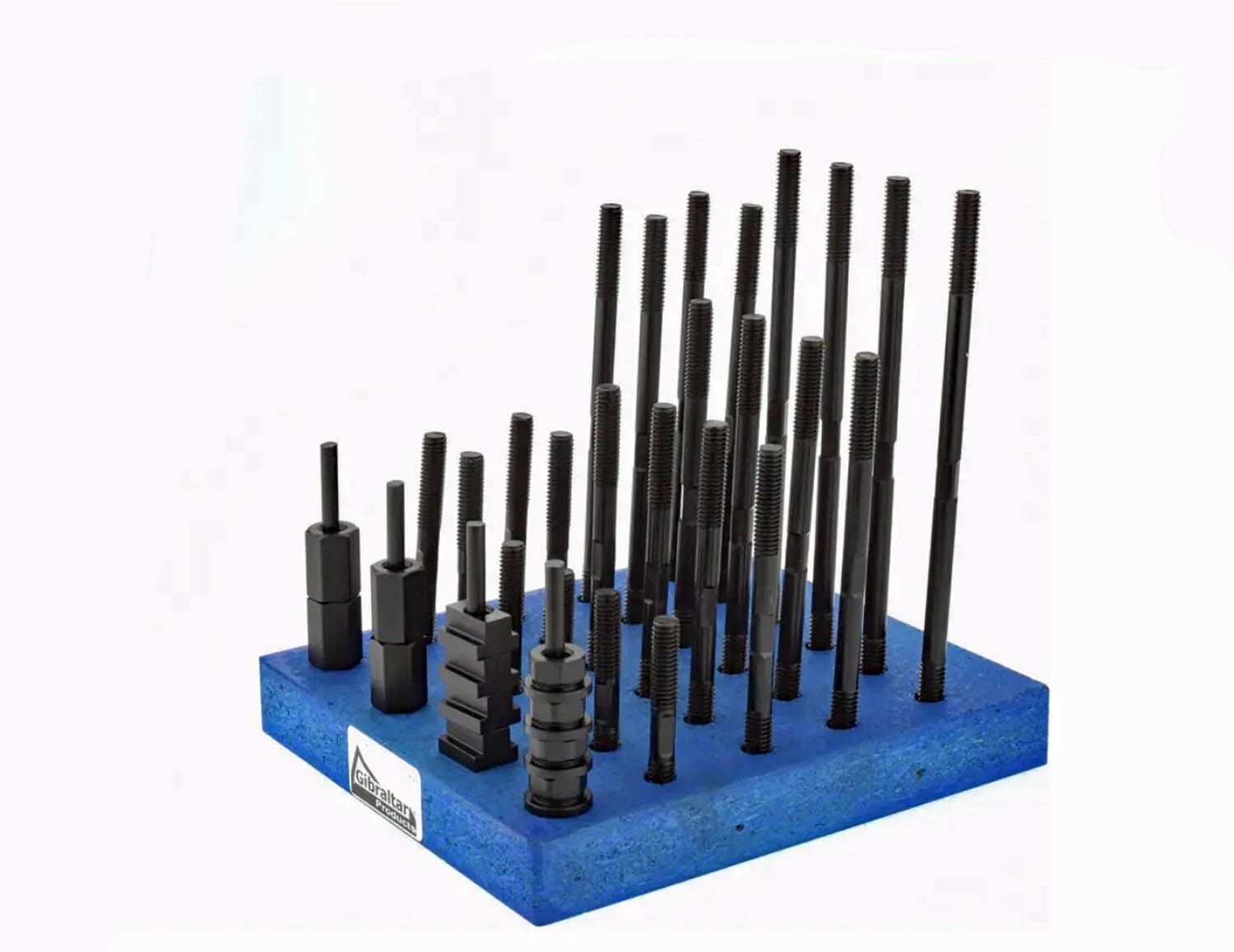 20602G 38 Piece, 3/8-16 Stud, 7/16" T Slot, T Nut & Stud Kit