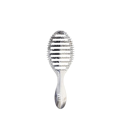 Miniatura 4 de Wet Brush Cepillo de pelo Speed Dry – Cuarzo ahumado (piedra preciosa) – Diseño ventilado y cerdas ultra suaves HeatFlex son seguras para secar con