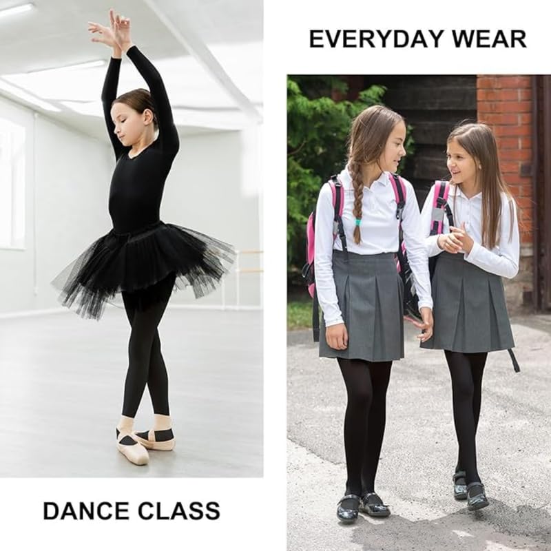 Image of Tights for Girls | Thermal Fur Stockings | Winter Warm Fleece Lined Footed Tights Leggings High Waist Pantyhose