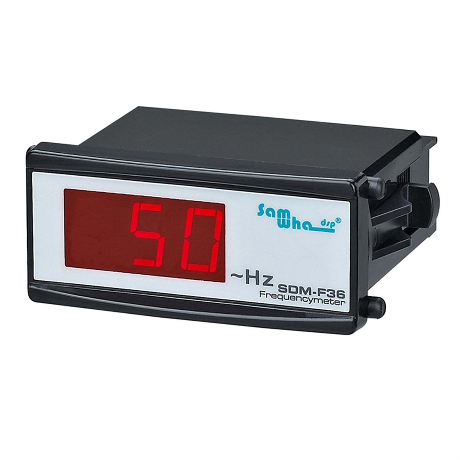 Dsp SDM-F Kompaktowy i smukły cyfrowy miernik częstotliwości miernik panelu LED (rozmiar: 96x96mm)