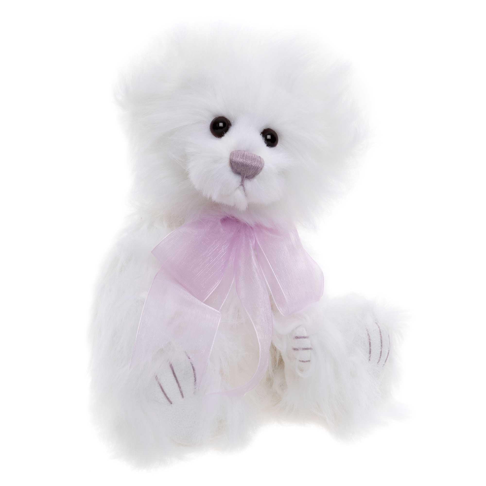 Charlie Bears Amaris | Cute fluffy small white teddy bear collectable or gift