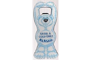 Alaska Bear Bottle Opener: Uncork with the Strength of a Polar Bear