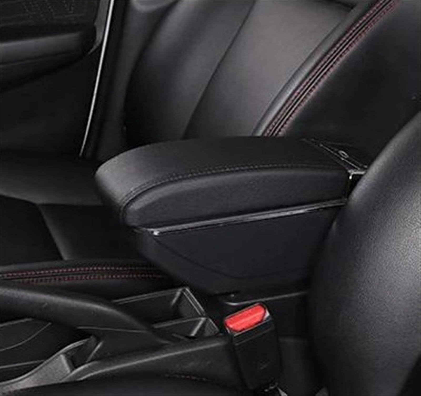 NMJLQW Storage Rack Car Center Console Storage Box Multifunctional Armrest Storage Box Interior Accessories For Hilux(B Styke All Black)