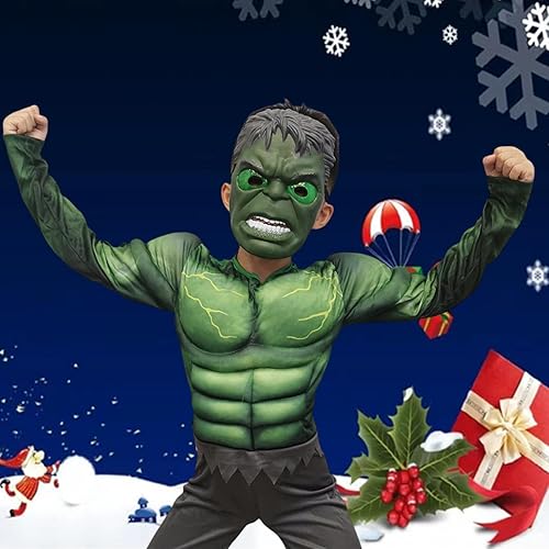 Miniatura 5 de Máscaras de superhéroe para niños, juguete electrónico brillante de superhéroe con ojos de luz LED, disfraz de Halloween, cosplay, máscara, regalo