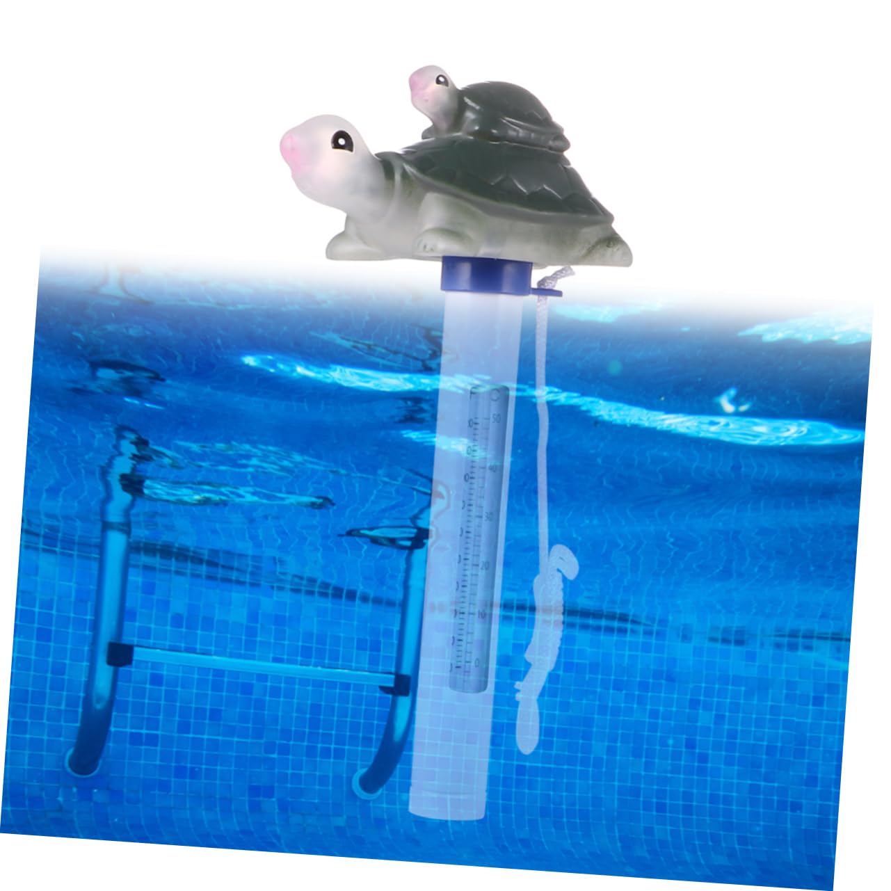 Mipcase 3pezzi Termometro Per Piscina Forma Di e Resistente Monitoraggio Della Temperatura Per Vasche Da Bagno Spas e Acquari Per Animali Domestici