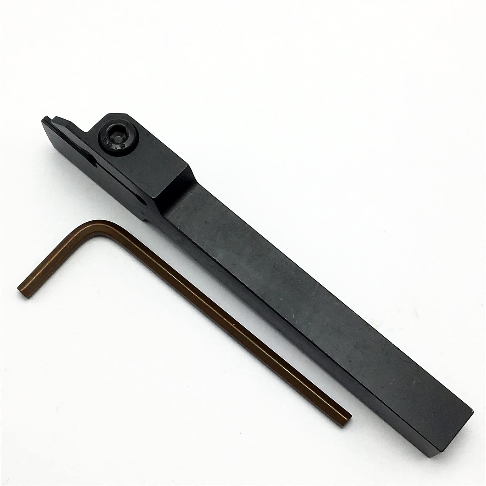 Cuchillas de torneado CNC, 1 soporte for herramientas de ranurado externo + 10 herramientas de separación de torneado de insertos de carburo(Mgehr10103,MGMN300 PC9030)