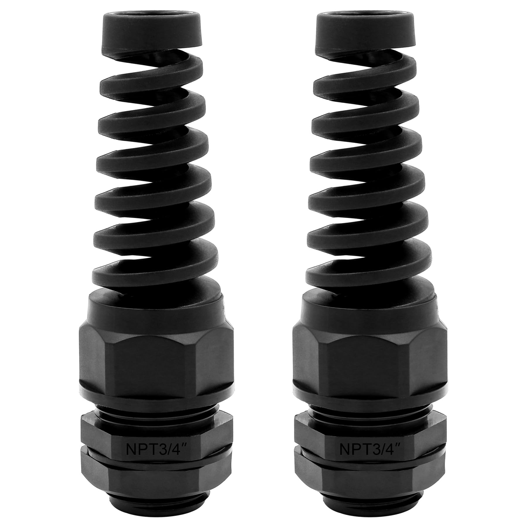 Strain Relief Cable Glands - Waterproof NPT Connectors -1