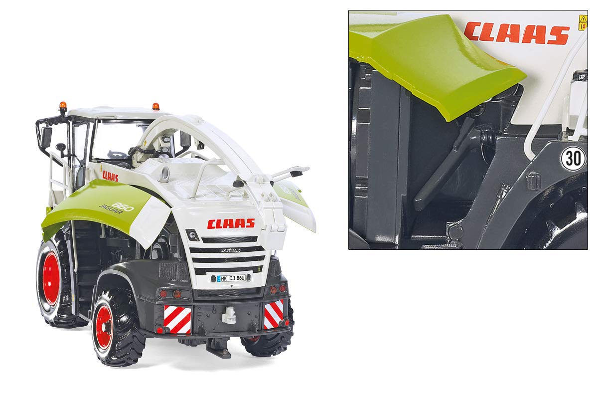 Wiking 077812 Claas Jaguar 860 Field Shredder with Orbis 750 and