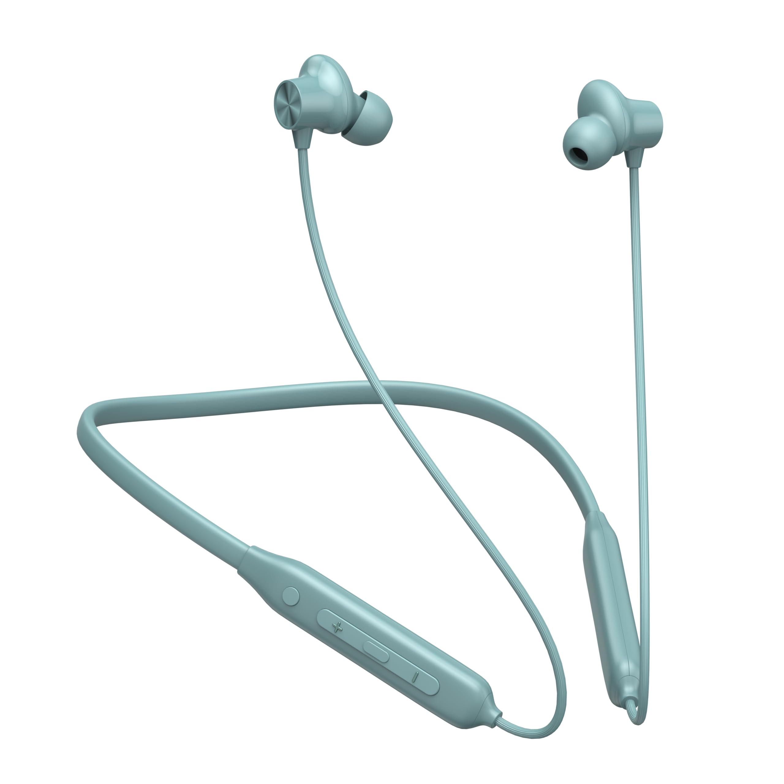 Aero Z2 Wireless Neckband with 40HRS Playtime, Bluetooth 5.4, Type-C Fast Charging (Green)-image-43