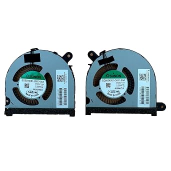 New CPU+GPU Cooling Fan Replacement for HP Envy X360 15-ed 15m-ed 15-ed1000 TPN-C149 CPU Gpu Cooling Fans L93193-001 L93194-001